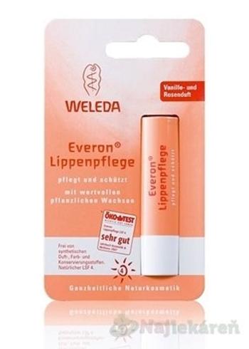 Weleda Tyčinka na pery Everon SPF4 4,8 g