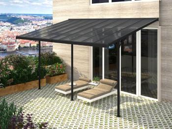 ArtRoja Pergola BRUCE H | sivý polykarbonát