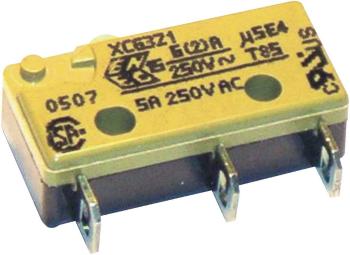 Saia mikrospínač XCG3J1Z1 250 V/AC 6 A 1x zap/(zap) IP40 bez aretácie 1 ks