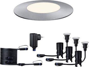 Paulmann  93697 Osvetľovací systém Plug & Shine  LED vstavané svietidlá  sada 3 ks LED  7.5 W teplá biela strieborná