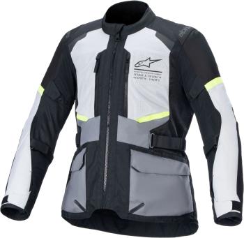 Alpinestars Andes Air Drystar Jacket Ice Gray/Dark Gray/Black XL Textilná bunda