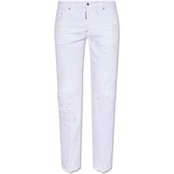 Dsquared  S71LB1055  Džínsy Skinny Biela