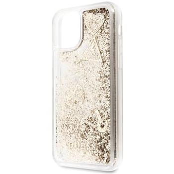 Guess Glitter Hearts pre iPhone 11 Gold (EU Blister) (3700740461884)