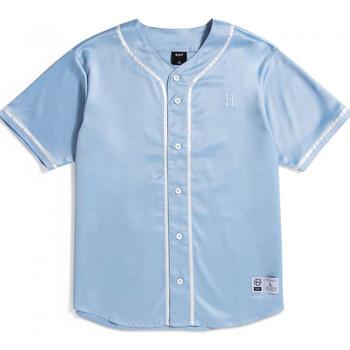 Huf  Tričká a polokošele T-shirt communitty hand baseball jersey  Modrá