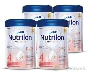 Nutrilon 4 Profutura DUOBIOTIK batoľacie mlieko (24+ mesiacov) 4x800 g