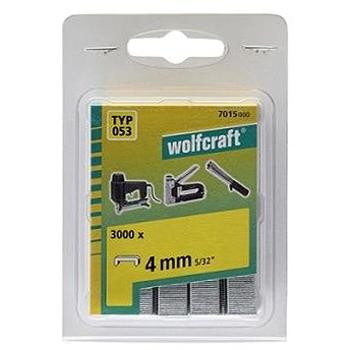 WOLFCRAFT - Spona široká čalounická 11,2mm výška 4mm, 3000ks (4006885701502)