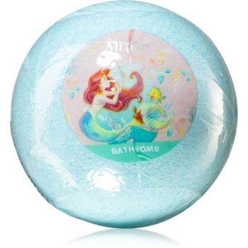 Disney The Little Mermaid Bath Bomb Blue bomba do kúpeľa pre deti 100 g