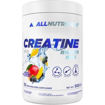 Allnutrition Creatine Muscle Max podpora športového výkonu príchuť Mango & Blackberry 500 g