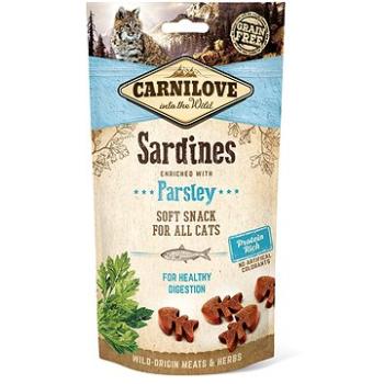 Carnilove cat semi moist snack sardine enriched with parsley 50 g (8595602527236)