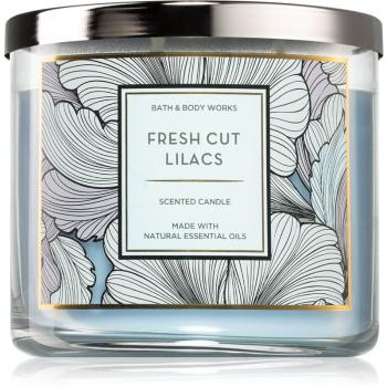 Bath & Body Works Fresh Cut Lilacs vonná sviečka 411 g