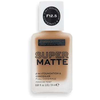 REVOLUTION RELOVE Supermatte Foundation F12.5 24 ml (5057566479578)