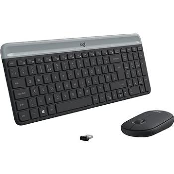 Logitech Slim Wireless Combo MK470 Graphite – US INTL (920-009204)