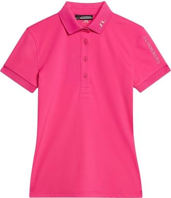 J.Lindeberg Tour Tech Womens Fuchsia Purple M Polo košeľa