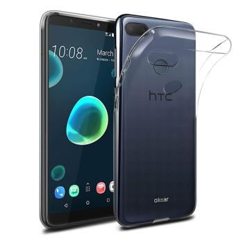 Silikónový obal HTC Desire 12 Plus priehľadný