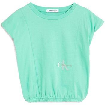 Calvin Klein Jeans  Tričká s krátkym rukávom -  Zelená