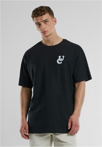 Urban Classics UC Weavy Logo Heavy Oversized Tee black - XS