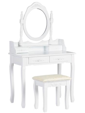 Toaletný stolík s taburetom Lena dressing table 