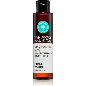 The Doctor Niacinamide + Zinc Sebum Control & Smooth Tone čistiace a matujúce tonikum 150 ml