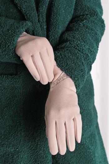 Svetlobéžové rukavice Marie