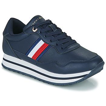 Tommy Hilfiger  Nízke tenisky ESSENTIAL WEBBING RUNNER  Námornícka modrá