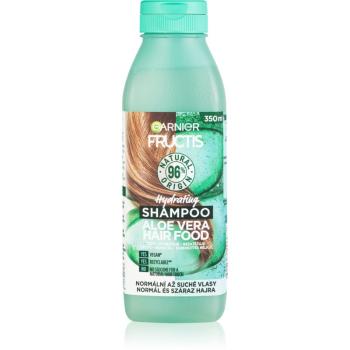 Garnier Fructis Aloe Vera Hair Food hydratačný šampón pre normálne až suché vlasy 350 ml