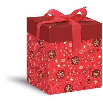 Krabička darčeková vianočná 12 × 12 × 15 cm (8595138569120)