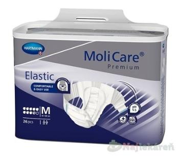 MoliCare Premium Elastic 9 kvapiek M plienkové nohavičky zalepovacie 26ks