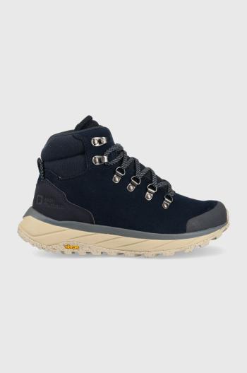 Topánky Jack Wolfskin Terraventure Urban Mid dámske, tmavomodrá farba