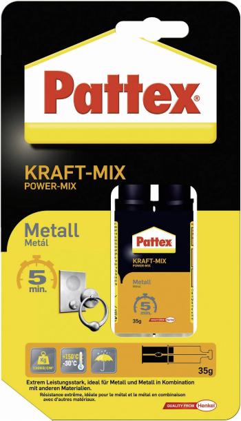 Pattex KRAFT-MIX Metall dvojzložkové lepidlo PK5MS 35 g