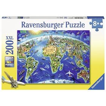 Ravensburger 127221 Veľká mapa sveta (4005556127221)
