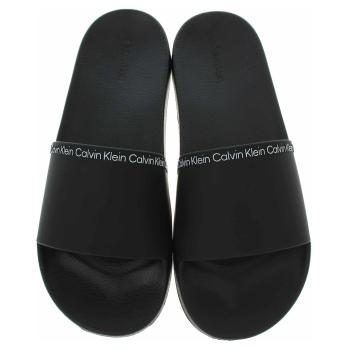 Pánske plážové papuče Calvin Klein HM0HM00981 Ck Black 44