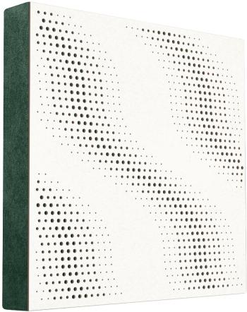 Mega Acoustic FiberPRO60 SineWave White/Green Absorpčný drevený panel