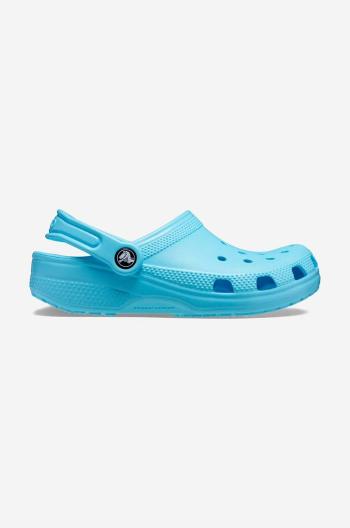 Detské šľapky Crocs Classic Kids Clog tyrkysová farba