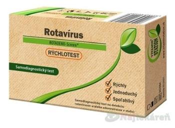Vitamin Staiton Rýchlotest ROTADENO-Screen Rotavírus samodiagnostický test zo stolice