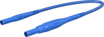 Stäubli XSMF-419 merací kábel [4mm bezpečnostné zástrčka - 4mm bezpečnostné zástrčka] 1.00 m modrá 1 ks