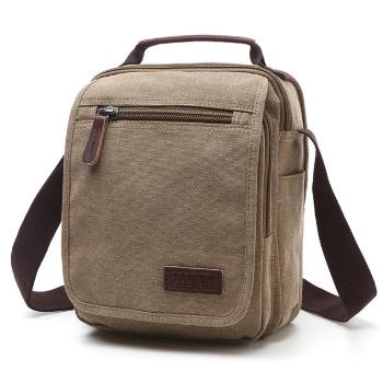 Pánska Crossbody Taška ZUOLUNDUO-Khaki KP15418