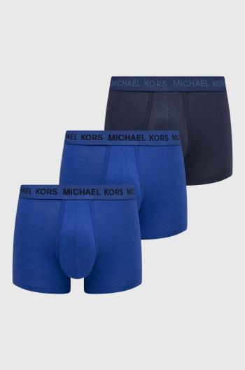 Boxerky Michael Kors 3-pak pánske, tmavomodrá farba