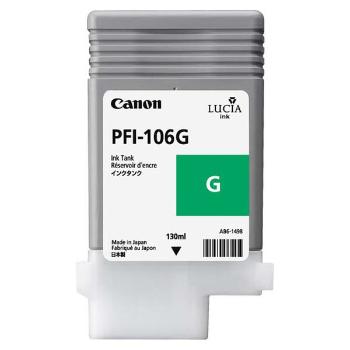 CANON PFI-106 - originálna cartridge, zelená, 130ml