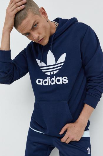 Mikina adidas Originals pánska, tmavomodrá farba, jednofarebná