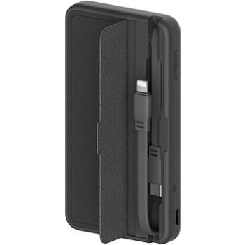 Eloop E57 10000 mAh with Lightning and USB-C Cables Black (E57 Black)