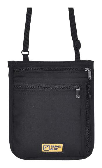 Travel Blue Ultra Slim Neck Carrier Black