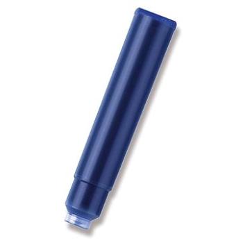 FABER-CASTELL atramentová, krátka, modrá – balenie 6 ks (185506)