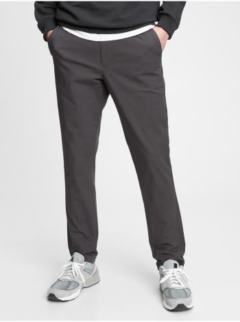 Nohavice slim easy e-waist pants in GapFlex Čierna