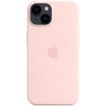 Apple iPhone 14 Silikónový kryt s MagSafe kriedovo ružový (MPRX3ZM/A)
