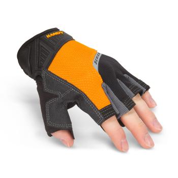 Ochranné rukavice - "M" - Penená dlaň, bez prstov