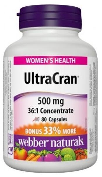 Webber Naturals UltraCran 500 mg 80 cps 80 kapsúl