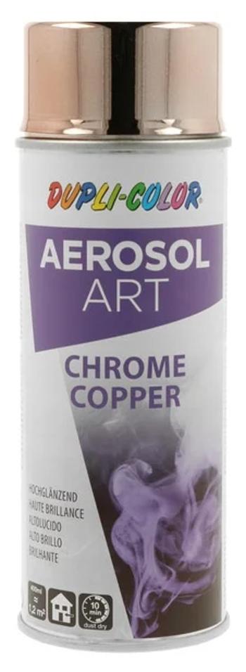 AEROSOL ART CHROME - Dekoračná farba v spreji s vysokým leskom efekt leštenej medi 0,4 L