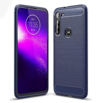 IZMAEL Motorola Moto G8 Power Puzdro Carbon Bush TPU  KP9405 modrá