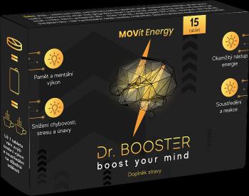 MOVIT ENERGY Dr. Booster pamäť sústredenia energie 15 tabliet