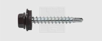 SWG 2114825520  závrtné skrutky 4.8 mm 25 mm vonkajší šesťhran    ocel pozinkované 100 ks